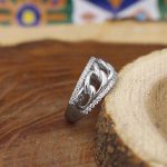 حلقه نقره دخترانه طرح محیا - Image 3