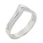 حلقه نقره دخترانه طرح ویکتوریا