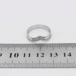 حلقه نقره دخترانه طرح ویکتوریا - Image 4