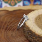 حلقه نقره دخترانه طرح ستاره - Image 3