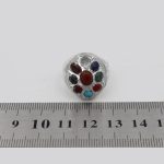 انگشتر چند سنگ نقره زنانه و مردانه دست ساز طرح جاهد + حرز امام جواد (ع) - Image 6