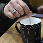 انگشتر توپاز الماس تراش نقره مردانه دست ساز طرح کیان - Image 5