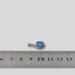 گردنبند توپاز الماس تراش زنانه نقره طرح دیما - Image 2