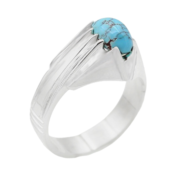 2-1-467 turquoise-homan-man-ring(1) زیباترین انگشتر فیروزه ارزان