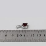 گردنبند عقیق سرخ نقره زنانه طرح رسادخت - Image 3