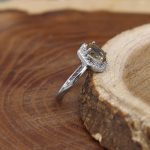 انگشتر الکساندریت الماس تراش نقره زنانه طرح سمیرا - Image 2