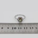 انگشتر الکساندریت الماس تراش نقره زنانه طرح سمیرا - Image 4