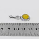 گردنبند شرف الشمس زنانه نقره طرح پرنیان + حکاکی - Image 4