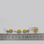 نیم ست شرف الشمس نقره زنانه طرح ضحی + حکاکی - Image 3