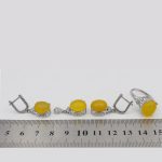 نیم ست شرف الشمس نقره زنانه طرح تمنا + حکاکی - Image 3