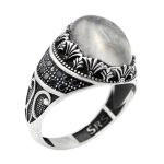 انگشتر در نجف نقره مردانه طرح عبدالزهرا