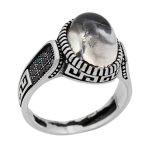 انگشتر در نجف نقره مردانه طرح ابوذر