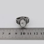 انگشتر در نجف نقره مردانه طرح ابوذر - Image 4