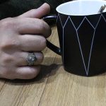 انگشتر در نجف نقره مردانه طرح ابوذر - Image 3