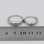 ست حلقه نقره زنانه و مردانه طرح عشاق - Image 3