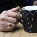 انگشتر عقیق سرخ یمنی نقره مردانه طرح نیکان - Image 5