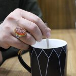 انگشتر عقیق سرخ نقره مردانه طرح یا امام رضا (ع) - Image 4