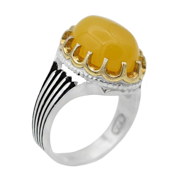 0-1-409 shafiee-sharafshams-men-ring(1) انگشتر شرف الشمس مردانه نقره فاخر