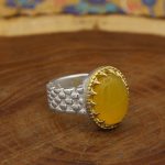 انگشتر شرف الشمس نقره مردانه طرح رولکسی هومان + حکاکی - Image 2