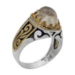 انگشتر در نجف نقره مردانه طرح محسن