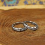 ست حلقه نقره زنانه و مردانه طرح احساس - Image 2