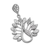 گردنبند فانتزی دخترانه نقره طرح سهره