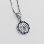 گردنبند فانتزی دخترانه نقره طرح مرجان - Image 2