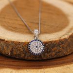 گردنبند فانتزی دخترانه نقره طرح مرجان - Image 3