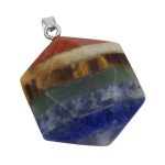 گردنبند هفت چاکرا مردانه و زنانه طرح بهرام