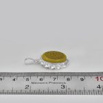 گردنبند شرف الشمس زنانه و مردانه نقره طرح غدیر + آیت الکرسی + حرز امام جواد (ع) + حکاکی شرف الشمس - Image 5