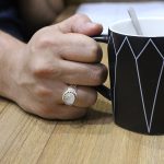 انگشتر در نجف نقره مردانه طرح خلیل - Image 5