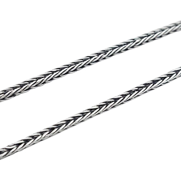 15-3-093khosheh-chain-necklace-silver-60cm (1) زنجیر نقره زیبا