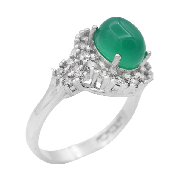 4-1-1704 sahel-green-agate-ring(1) بهترین انگشتر عقیق سبز در مشهد