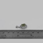 گردنبند زبرجد الماس تراش نقره زنانه طرح هدی - Image 4