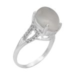 انگشتر در نجف نقره زنانه طرح نورا