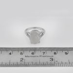 انگشتر در نجف نقره زنانه طرح نورا - Image 4