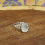 انگشتر در نجف نقره زنانه طرح نورا - Image 3