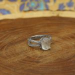 انگشتر در نجف نقره زنانه طرح فریال - Image 3