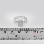 انگشتر در نجف نقره زنانه طرح فریال - Image 4