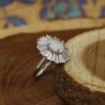 انگشتر در نجف نقره زنانه طرح فرشته - Image 2