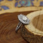 انگشتر در نجف نقره زنانه طرح فرزانه - Image 2