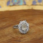 انگشتر در نجف نقره زنانه طرح فرزانه - Image 3