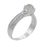 انگشتر در نجف نقره زنانه طرح شکوه