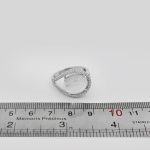 انگشتر در نجف نقره زنانه طرح کتایون - Image 4