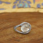 انگشتر در نجف نقره زنانه طرح کتایون - Image 3