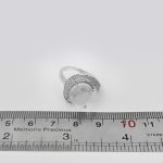 انگشتر در نجف نقره زنانه طرح صبرا - Image 4