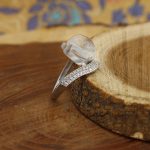 انگشتر در نجف نقره زنانه طرح صبرا - Image 2