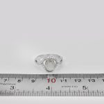 انگشتر در نجف نقره زنانه طرح غزاله - Image 4