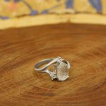 انگشتر در نجف نقره زنانه طرح طناز - Image 2