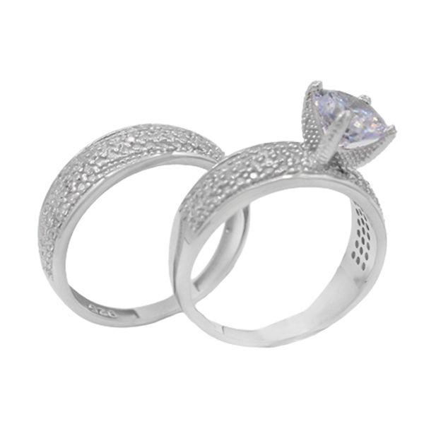 14-8-191parichehr-double-rings-set (1) حلقه و پشت زنانه نقره